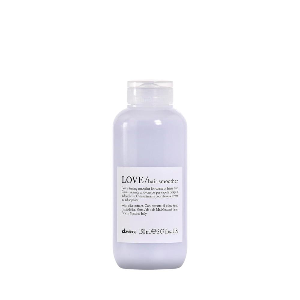 imageDavines LOVESmoother Hair Milk Taming LeaveOn AntiFrizz Formula for Wavy Unruly Coarse Hair Moisturizes amp Smooths Without Leaving Residues or Weighing Down with Olive ExtractOriginal