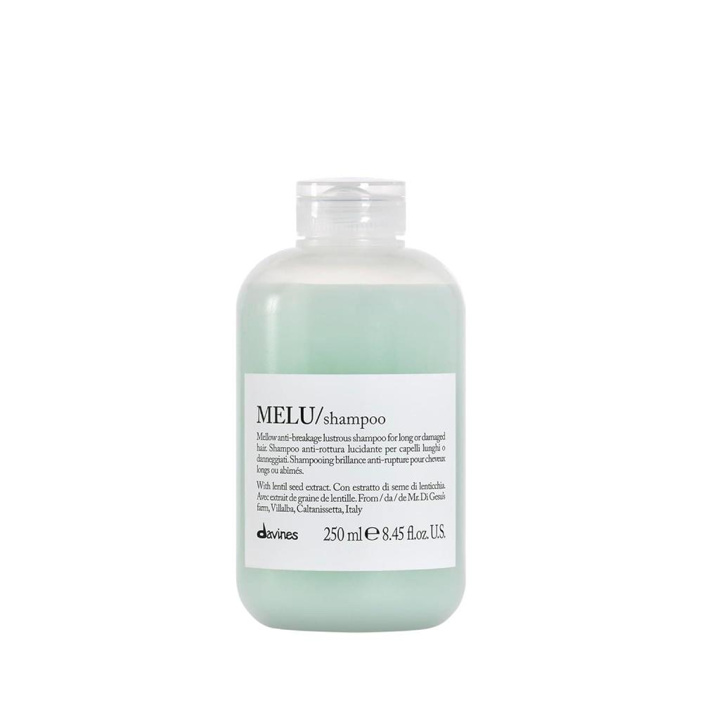imageDavines MELUShampoo AntiBreakage Fortifying Cleanser for Long or Damaged Hair Strengthens Strands amp Adds Shine with Black Chickpea Prevents Split Ends amp BreakageOriginal