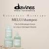 Davines MELU/Shampoo, Anti-Breakage Fortifying Cleanser for Long or Damaged Hair – Strengthens Strands & Adds Shine with Black Chickpea – Prevents Split Ends & Breakage(Original)