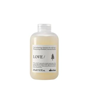 Davines LOVE/Curl Shampoo, Creamy Taming Cleanser for Wavy & Curly Hair – Enhances Elasticity, Volume & Softness – Hydrating Baobab Pulp Formula Defines Curls without Weighing Down(Enhanced)