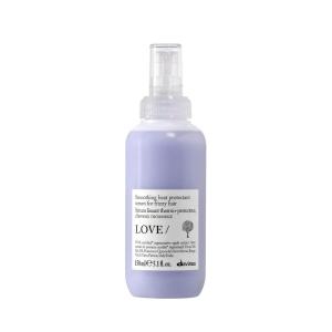 Davines LOVE/Smoothing Perfector Hair Serum, Thermal Leave-On Anti-Frizz Formula for Wavy, Unruly, Coarse Hair – Moisturizes & Protects from Heat Without Weighing Down with Apple Pulp(Enhanced)