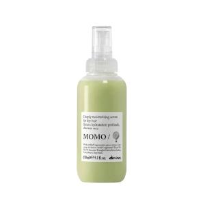 Davines MOMO/Hair Serum, Leave-In Combing Cream with Moisturizing Formula for Dry and Dehydrated Hair – Restores Hydration, Softness, and Shine with Apricots, Weightless(Enhanced)