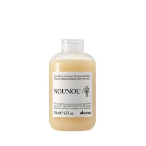 Davines NOUNOU/Shampoo, Nourishing Cleanser for Damaged, Processed or Brittle Hair – Restores Natural Softness, Shine & Body with Lupin- Hydrates Chemically Treated Hair(Enhanced)