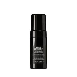 Davines OI Soufflé, Silkening Bodifying Foam for Fine to Medium Hair – Liquid-to-Foam Leave-In Treatment with Chicory Root & Roucou Oil – Adds Volume, Shine & Heat Protection Weightlessly(Full Size)