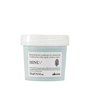 Davines MINU/Conditioner, Illuminating Protective Formula for Color Treated Hair – Detangles & Preserves Cosmetic Color with Green Coffee – Softens & Adds Silky Shine(Enhanced)