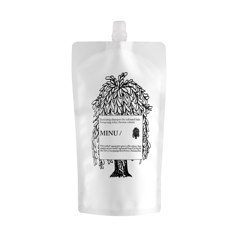 image:imageDavines MINUShampoo Protective amp Illuminating Cleanser for Color Treated Hair  Preserves Vibrancy amp Shine with Green Coffee  Gentle Formula Keeps Color Bright amp SoftRefill Size