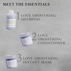 Davines LOVE/Smoothing Shampoo, Gentle Anti-Frizz Cleanser for Frizzy, Coarse or Unruly Hair – Promotes Straightening & Shine – Apple Pulp Formula for Soft, Tamed & Sleek Strands(Travel Size)