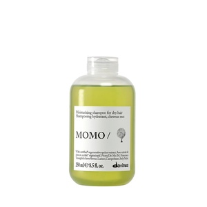 Davines MOMO/Shampoo, Moisturizing Gel Shampoo for Dry or Dehydrated Hair – Deeply Hydrates with Apricots – Gentle Cleanser Restores Softness, Shine & Moisture(Full Size)