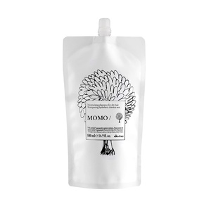 Davines MOMO/Shampoo, Moisturizing Gel Shampoo for Dry or Dehydrated Hair – Deeply Hydrates with Apricots – Gentle Cleanser Restores Softness, Shine & Moisture(Refill Size)