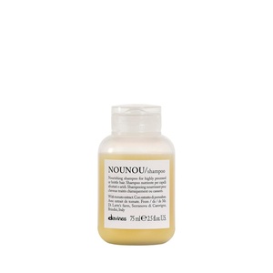 Davines NOUNOU/Shampoo, Nourishing Cleanser for Damaged, Processed or Brittle Hair – Restores Natural Softness, Shine & Body with Lupin- Hydrates Chemically Treated Hair(Travel Size)